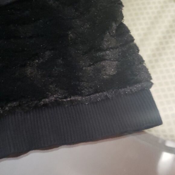 ❤ Picadilly Canada Black Two Tone Zip Up Sweater - Picture 4 of 9